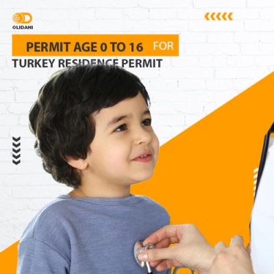 2 Year Health insurance for a Residence Permit in Turkey for ages 0 to 15